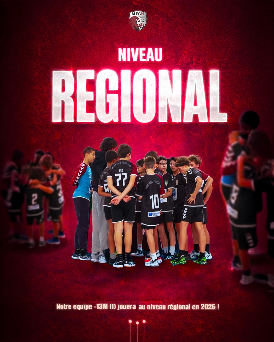 Les -13 ans Masculins en Région !