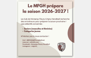Recrutement entraîneurs !