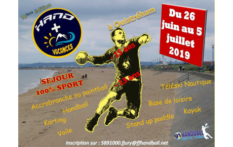 Colo été 2019 (Comité Départemental Handball)